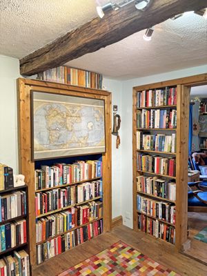 Book Shelves- click for photo gallery